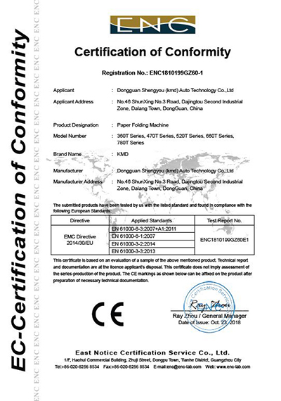 Сертификат Европейского Соответствия (CE)
