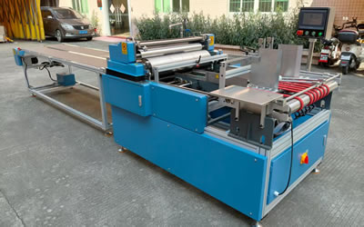 Машина с одним питателем для склеивания пазлов